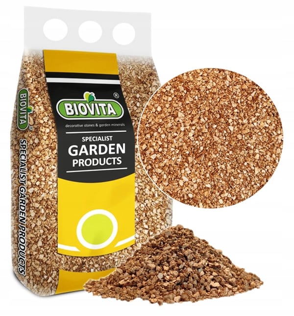 Naturlig trädgårdsvermikulit 1-5 mm 5 l