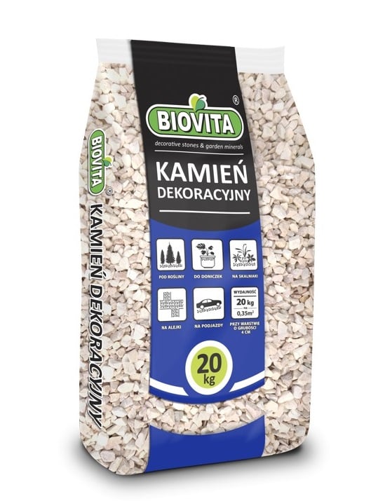Beige dekorativ sten Marianna 8-16 mm 20 kg
