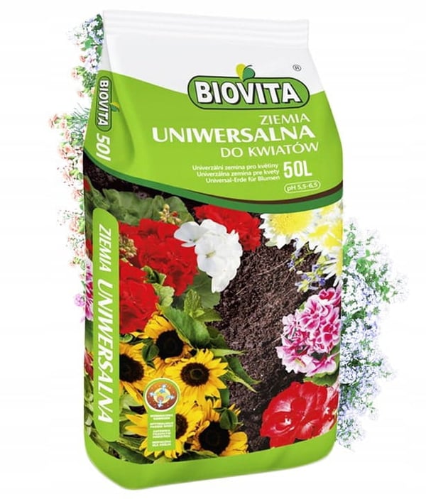 Jord til pelargonier og balkonplanter 50L