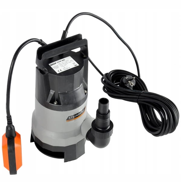 Dykpumpe til snavset vand 400 W 7500 L/T