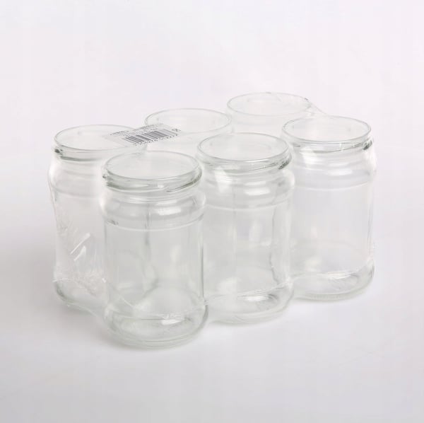Glas krukker til mad og syltede varer 6 stk 315 ml