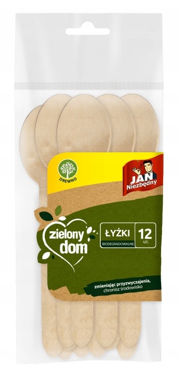 Jan Niezbędny økologiske træskeer 12 stk.