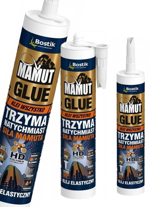 Mamut universal monteringslim 290 ml hvid