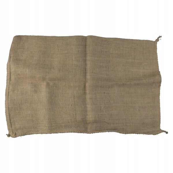 Luonnollinen kestävä jutesäkki 50 x 80 cm
