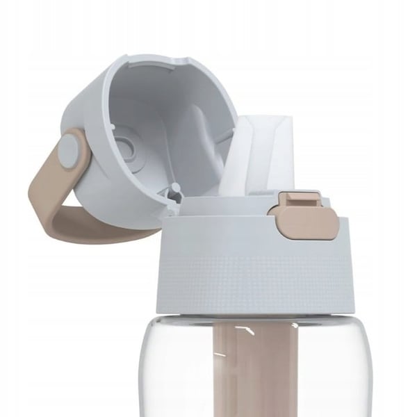 Beige filterflaska med filter Dafi Solid 0,7 l av Tritan