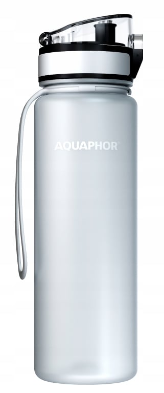 Aquaphor vesisuodatinpullo 0,5 l valkoinen + 1 suodatin