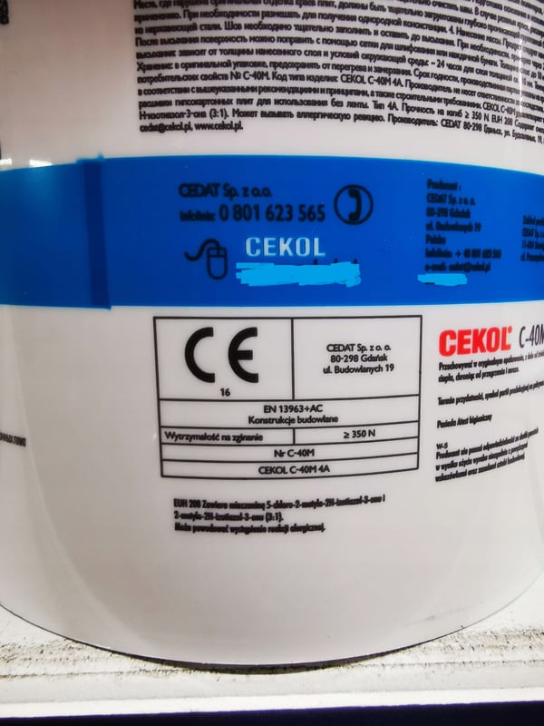 Båndfri spartelmasse til gipsplader 4,5 kg