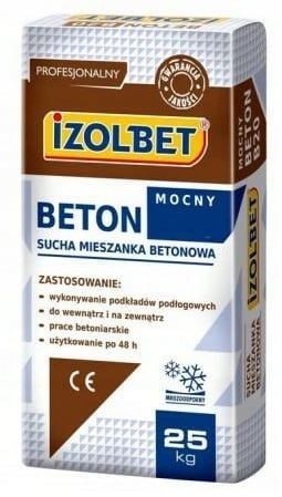 Vahva hienojakoinen betoni B-30 25 kg