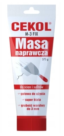 Reparationsspackel m-3 fix 375g