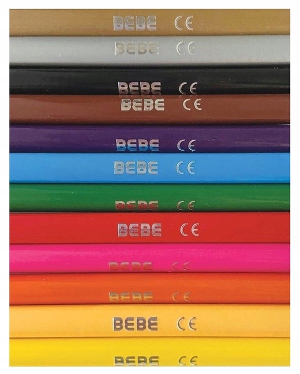 BEBE Värikynät lapsille Jumbo 12 väriä