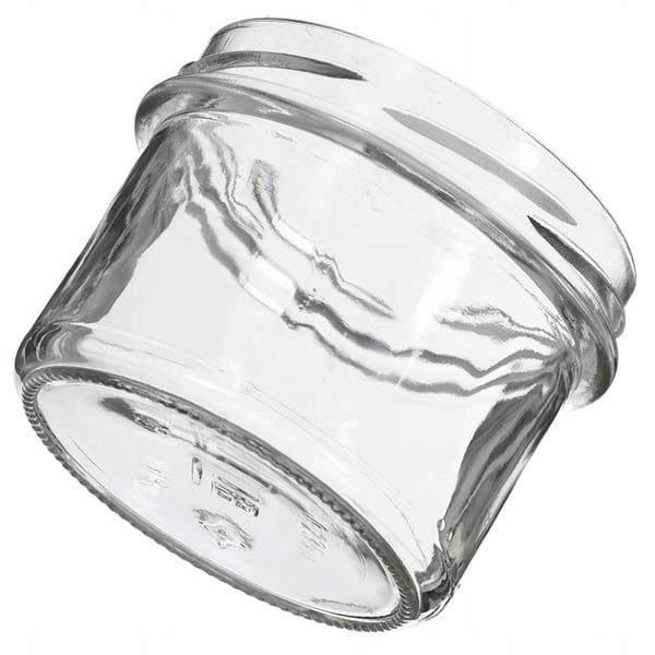 Syltburk med färgglatt lock 6 st 235 ml