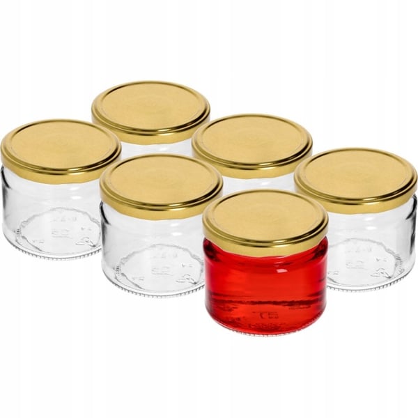 Hillopurkit kansilla 6 kpl 330 ml