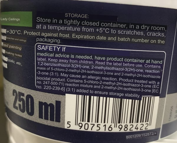 Nopeasti kuivava korjausputki 250 ml