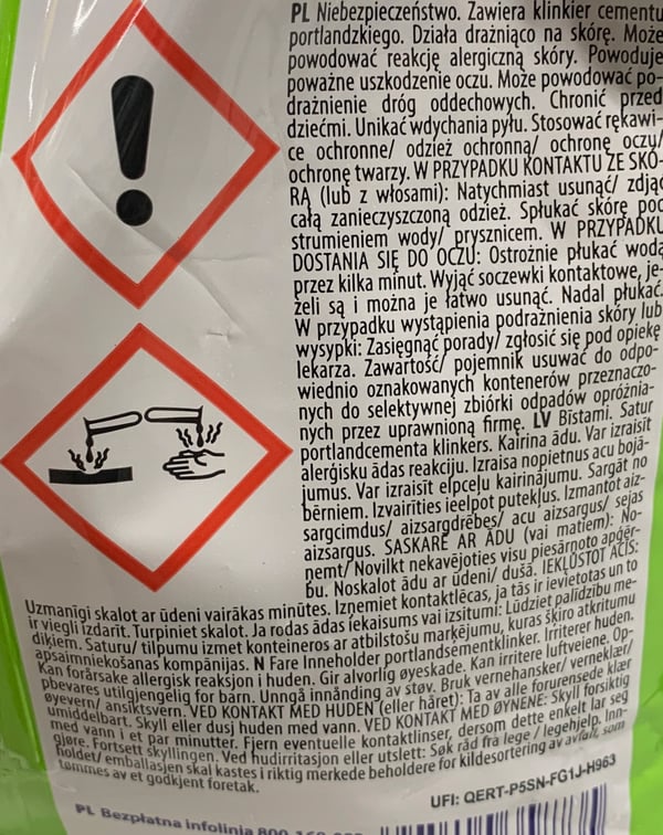Meget fleksibel gelfliseklæber 5 kg