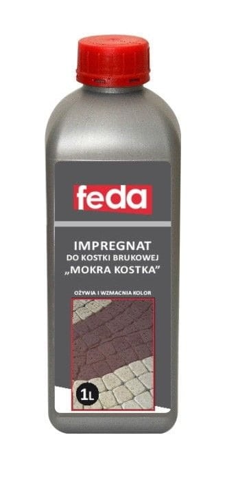 Feda vandbaseret imprægnering til belægningssten beskyttende 1 liter