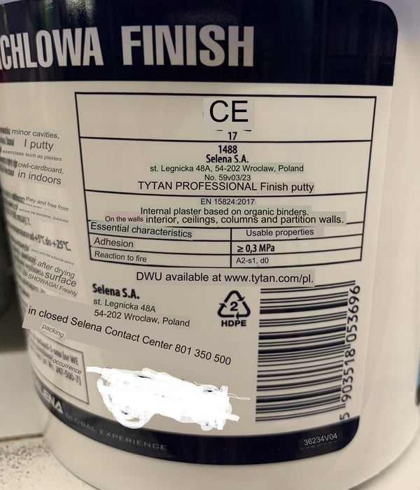 Akryyli-saumamassa Finish 5 kg