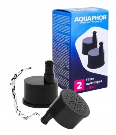 Sæt med 2 filterpatroner til Aquaphor flaske