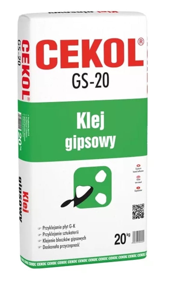Gipslim til gipsplader GS-20 20 kg