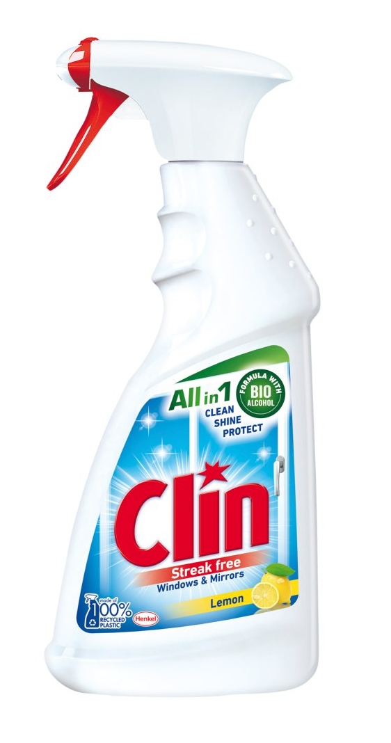 Clin vätska för tvätt av fönster och glas citron 500ml