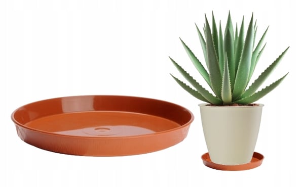 Puumainen jalusta terakotaiselle ruukulle 19 cm