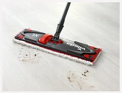 Vileda Ultramax Turbo XL flad roterende moppe med spand