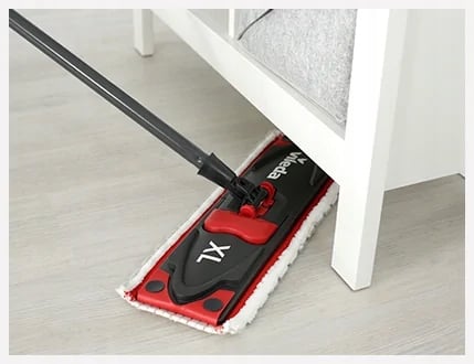 Vileda Ultramax Turbo XL flad roterende moppe med spand