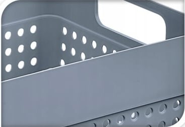Plastförvaringskorgar, set med 3 st, 350 ml