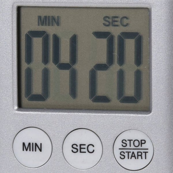 Elektronisk kökstimer med magnettimer