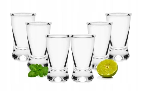 Kestävät klassiset vodkalasit 25 ml 6 kpl