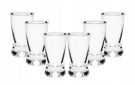 Kestävät klassiset vodkalasit 25 ml 6 kpl