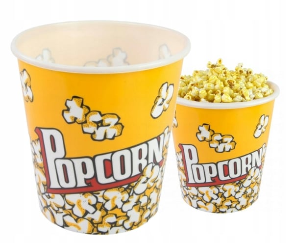 Hauska popcorn-muki keittiöastia 2,8l