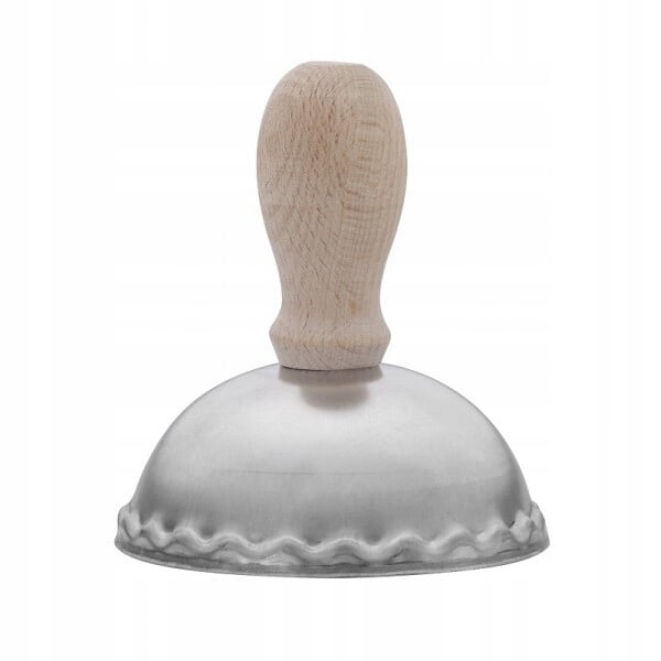 Pierogi udstikker metal praktisk 6,8x7,6 cm