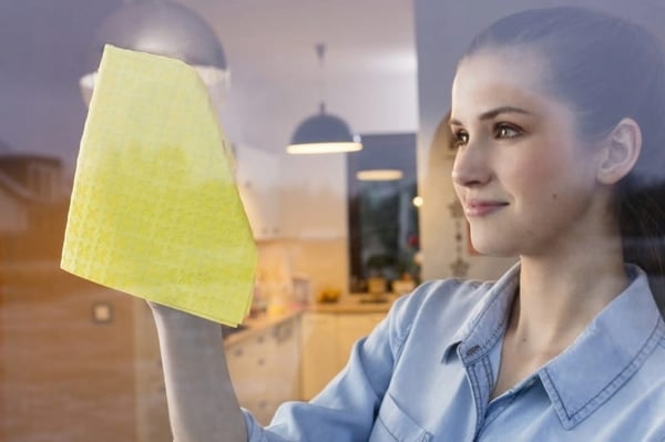 Actifibre universel absorberende klud til vinduesvask Vileda