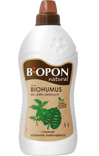 Flydende gødning til grønne planter Biohumus 1l
