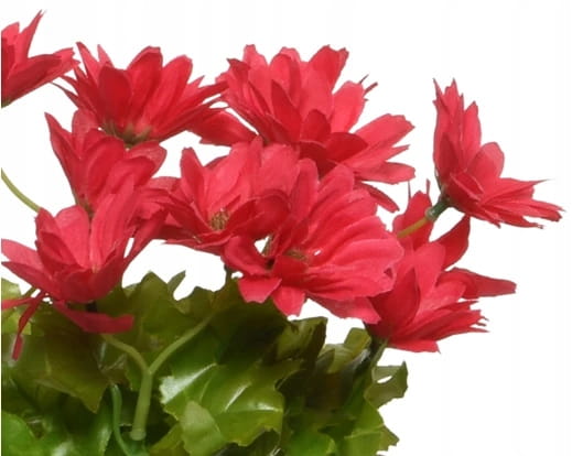 Kunstig plante med polyesterpotte dekorativ 11x20 cm