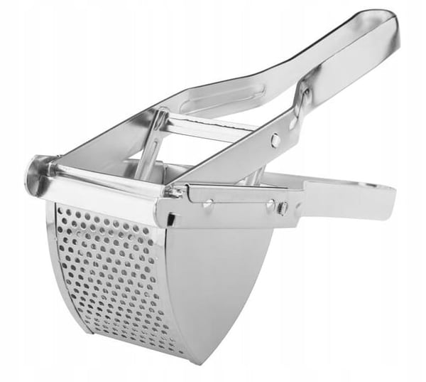 Solid stål potatispress