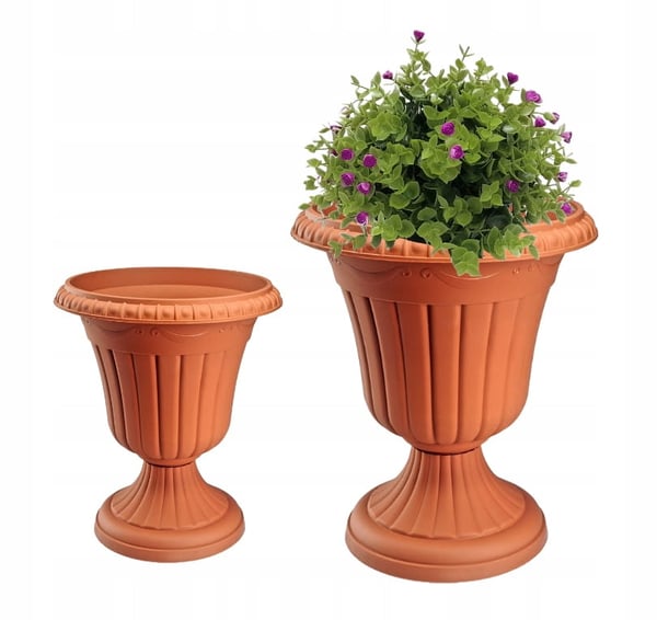 Gazon trädgårdsplanter terracotta klassisk 36x27,5 cm