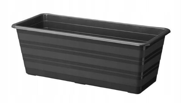 Grafit balkonglåda 60cm plast