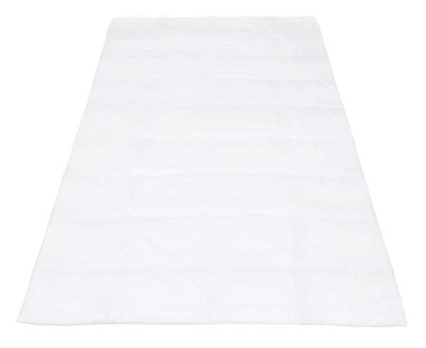 Medicinsk helårs dyne 200x220 cm hvid quiltet stor