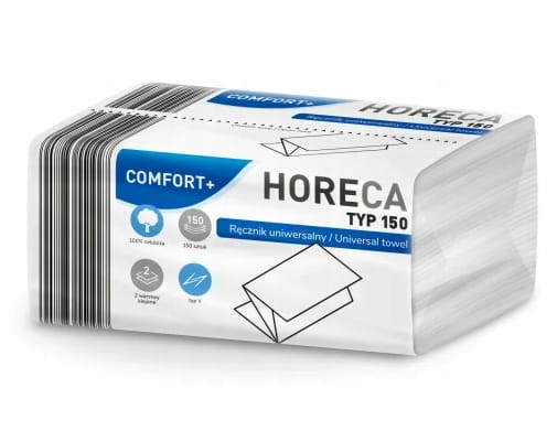 Universell pappershandduk 150 blad Horeca comfort