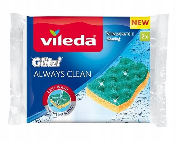 Vileda køkkensvamp til opvask 2 stk.