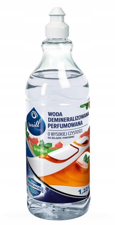 Demineralisoitua hajustettua vettä 1,22 l greippiä