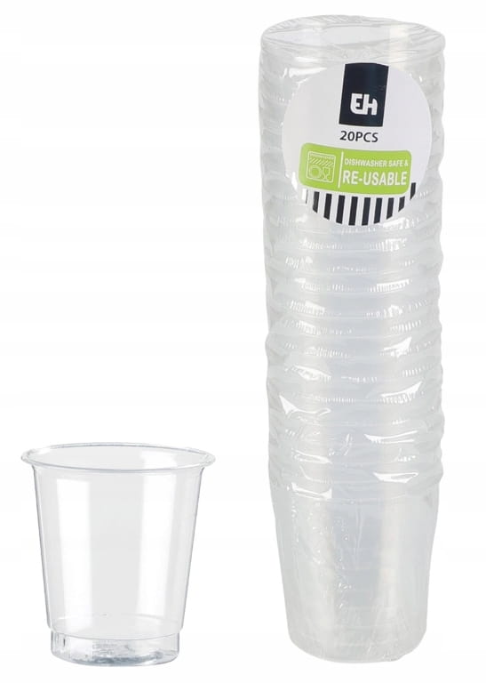 Plastikglas til vodkashots, farvede, 30 ml, 20 stk. Plastikglas til vodkashots, farvede, 30 ml, 20 stk.