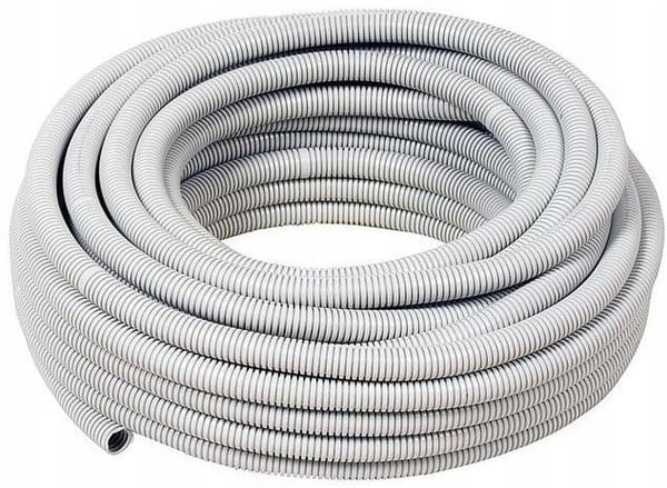 Kaapelisuoja kaukosäätimellä 20 mm kela 25 m RKGL 320N harmaa