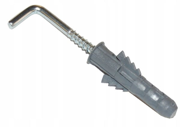 Expansionspluggar med rak krok 8x40mm 9 st Expansionspluggar med rak krok 8x40mm 9 st