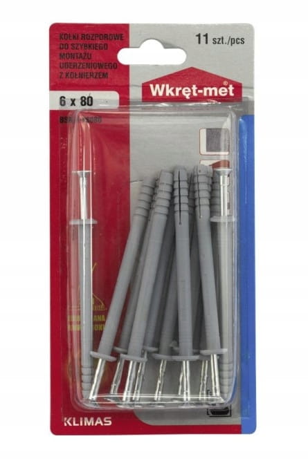 Universella expansionspluggar 6x80mm 11 st