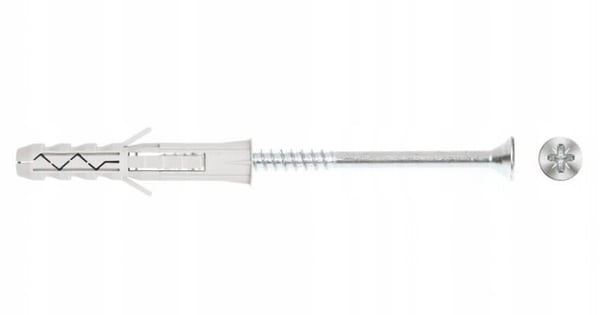Yleismalliset laajennustulpat ruuveilla 6x30mm 25 kpl