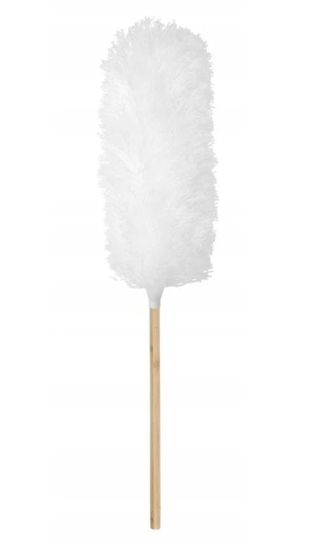 Pölyhuisku 60 cm valkoinen taivutettava