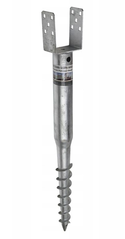 Stålankare för pelarbas 90x685mm borr