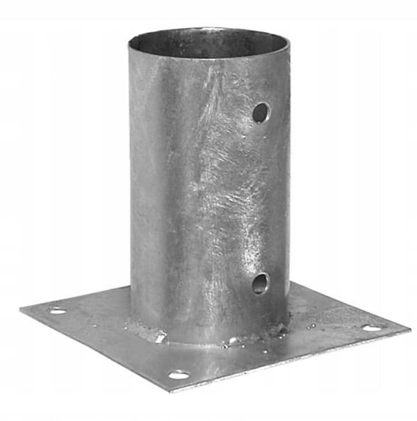 Kuumasinkkinen sateenvarjon jalustan ankkuri 101x150x2 mm Kuumasinkkinen sateenvarjon jalustan ankkuri 101x150x2 mm